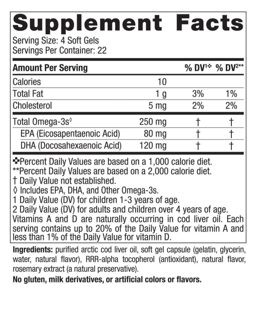 NORDIC - NATURALS DHA 250mg OMEGA 3