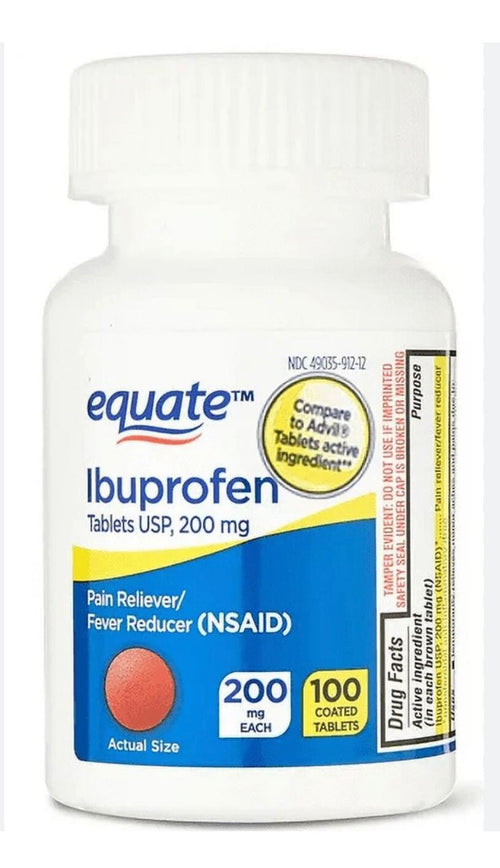 IBUPROFENO 200mg 100 tabletas