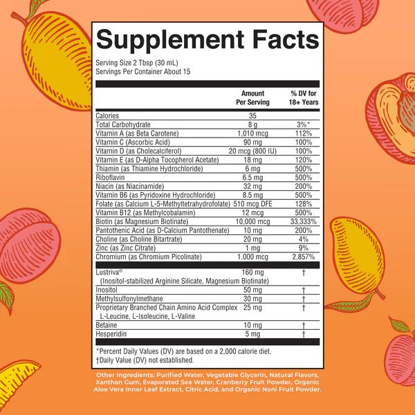 MULTIVITAMINICO LIQUIDO MATUTINO MARY RUTHS + Crecimiento del cabello