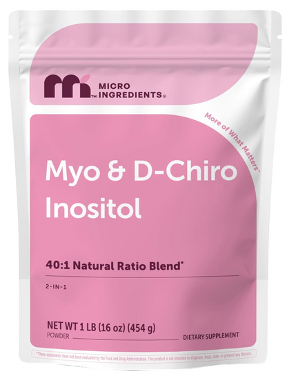 Myo & D-Chiro Inositol 40:1 Natural Ratio Blend-MICRO INGREDIENTS