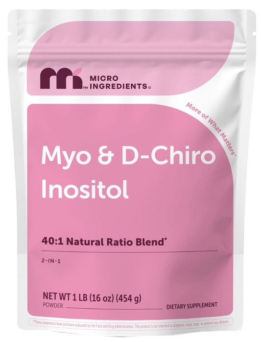 Myo & D-Chiro Inositol 40:1 Natural Ratio Blend-MICRO INGREDIENTS
