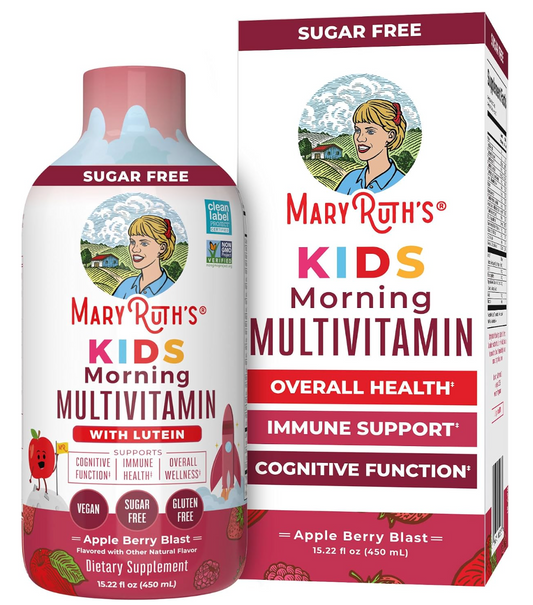 MARY RUTH'S KIDS Multivitamínico matutino con luteína