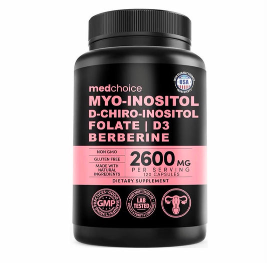 MYO-INOSITOL D-CHIRO-INOSITOL FOLATE | D3 BERBERINE